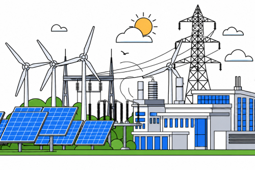 HV and LV electrical panel design illustration